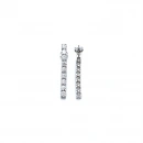 Mozanit 3mm 9taş Suyolu Küpe