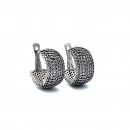 7 Sıra Pave Halka Küpe