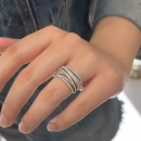 7 Sıra Stripe Yüzük