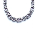 Alex Tarçın Ddörtgen Suyolu Kolye