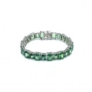 Alex Zümrüt Ddörtgen Suyolu Bileklik