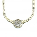 Altın Montür Bagetli Kolye