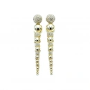 Altın Montür Dorika Küpe