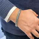 Amsterdam Erkek Zincir Bileklik