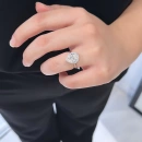 AR Damla Mozanit Yüzük