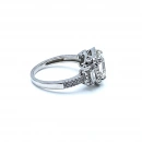 AR Kare Mozanit Baget Yüzük