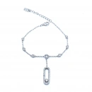 Ara Taşlı Messi Sallantılı Bileklik