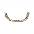 Aralıklı Taşlı 1cm Gurme Bileklik