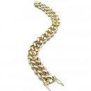 Aralıklı Taşlı 1cm Gurme Bileklik