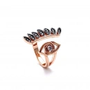 Ayrık Göz Sembol Yüzük