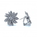 Baget Badem Çiçek Küpe