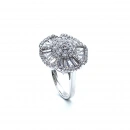 Baget Çiçek Yüzük