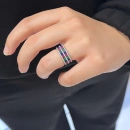 Baget Rainbow Duo Tamtur Yüzük