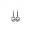 Baget Sallantılı Halka Küpe