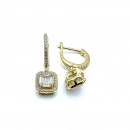 Baget Sallantılı Halka Küpe