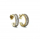 Baget Yarım Tur Halka Küpe