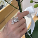 Bagetli Çiçek Yüzük