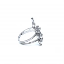 Bagetli Çiçek Yüzük