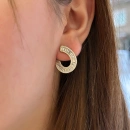 Bagetli L Şans Küpe