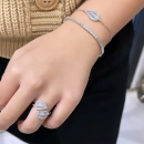 Bagetli Yaprak Bileklik