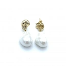 Barok İnci Asim Küpe