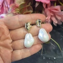 Barok İnci Asim Küpe