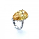 Biggy Yellow Drop Yüzük