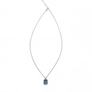 Black Diamond Ddörtgen Taşlı Kolye