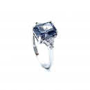 Black Diamond Tektaş Üçgen Tria Yüzük