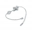 Bruno Taşlı Flower Leaf Bileklik