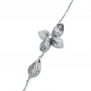 Bruno Taşlı Flower Leaf Bileklik