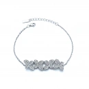 Bruno Taşlı Mini Flower Bileklik