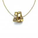 BVL Başı Taşlı Yılan Sarmal Kolye