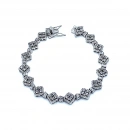 Çapraz Kare Baget Suyolu Bileklik