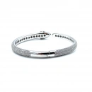 Carti Ful Taşlı Siyah Beyaz Jag Kelepçe