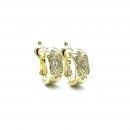 Channy Serpme Taşlı Küpe