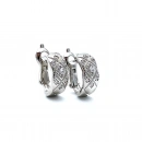 Channy Serpme Taşlı Küpe