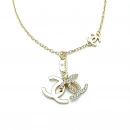 Chany Taşlı İkili Mini Kolye