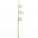 Çiçek Kalp Sallantılı Bileklik