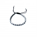 Circle Black Eskitme Tasarım İpli Bileklik