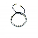 Circle Firuze Eskitme Tasarım İpli Bileklik