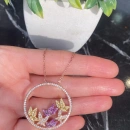 Colourful Butterfly Kolye