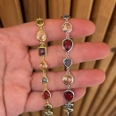 Colourful Gömme M Taş Bileklik