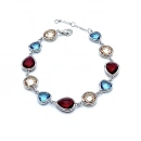 Colourful Gömme M Taş Bileklik