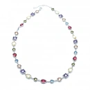 Colourfull Gömme Taş Kolye