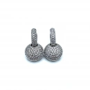 Daire Pave Halka Küpe