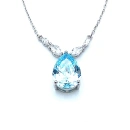 Damla Aqua Markiz Kolye