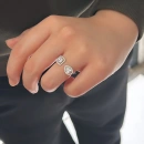 Damla Baget Ayrık Yüzük