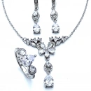 Damla Çiçek Mini Gerdanlık Set