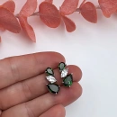 Damla Green Diamond Küpe